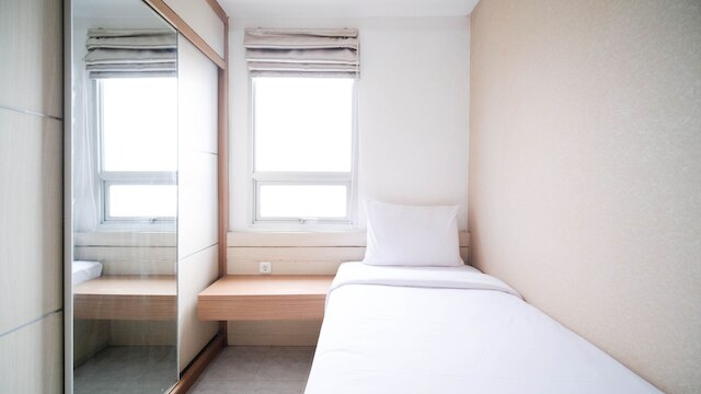 ホーミー アンド タィディ ベッBRム アット プリ マス アパートメント