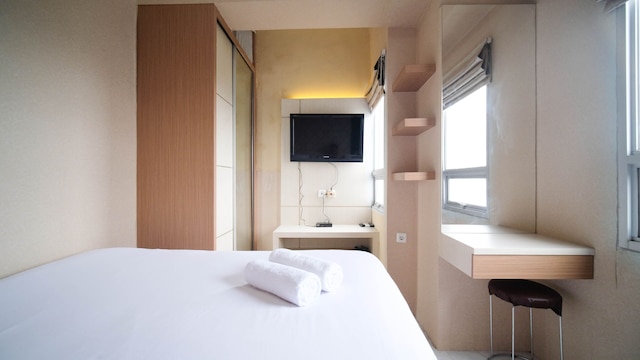 ホーミー アンド タィディ ベッBRム アット プリ マス アパートメント