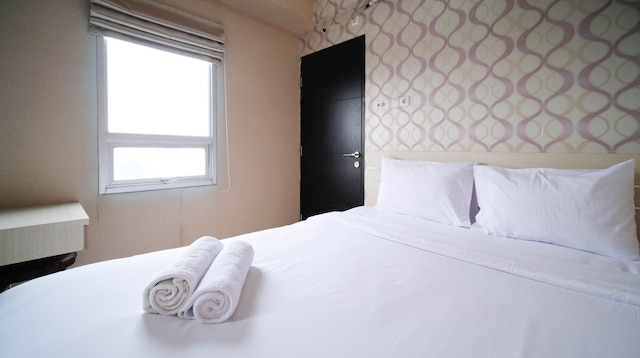 ホーミー アンド タィディ ベッBRム アット プリ マス アパートメント