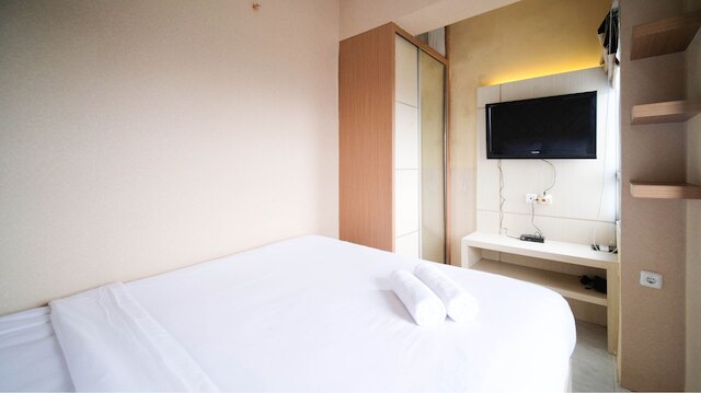 ホーミー アンド タィディ ベッBRム アット プリ マス アパートメント