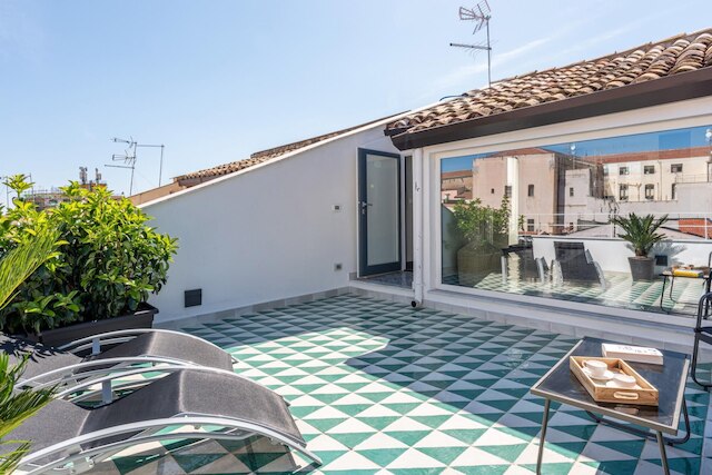 ポルタ ディ カストロ デザイン アパートメント ウィズ テラス