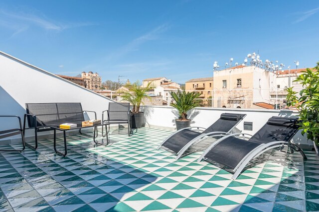 ポルタ ディ カストロ デザイン アパートメント ウィズ テラス