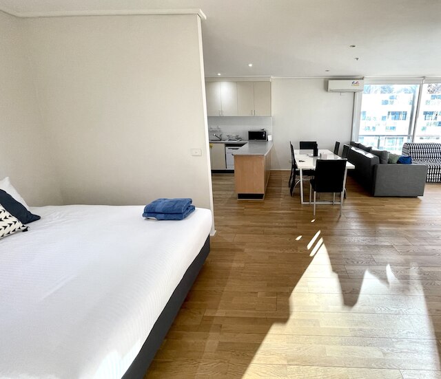 ドックサイドのレディセットアパートメント