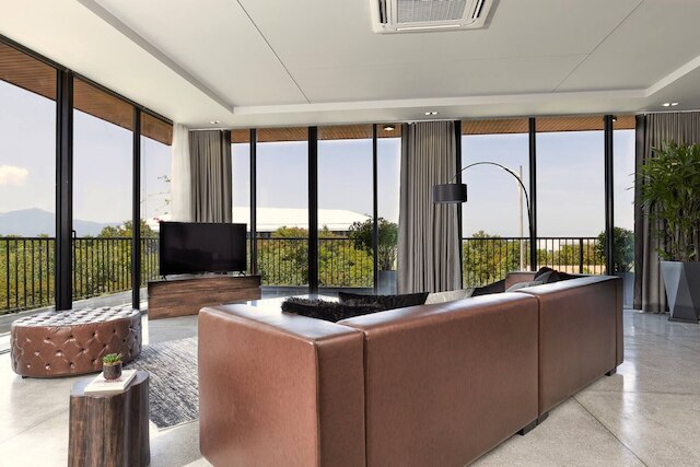 モダンな2ベッドルームアパート、大きなリビングルーム、高速Wifi