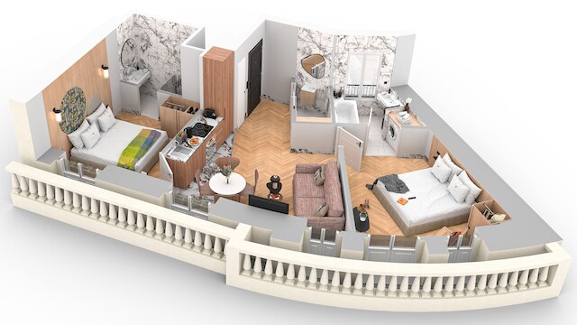 ユナ・サンジェルマン・デ・プレ - サービスアパートメント