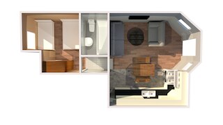 スタイリッシュセルフケータリングアパートメント