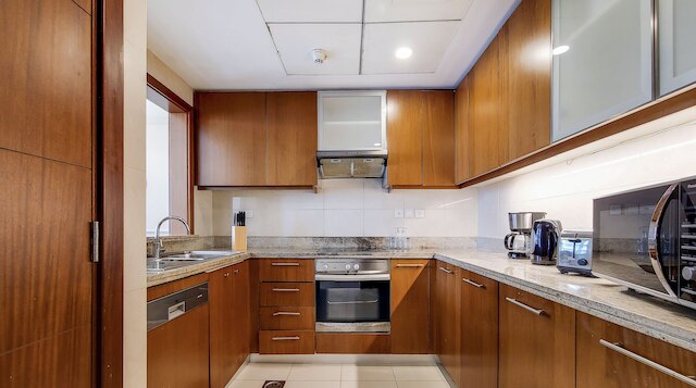 マンジル -コージー 1BR アパート ウィズ ダウンタウン スカイライン ブルジュ ビュー