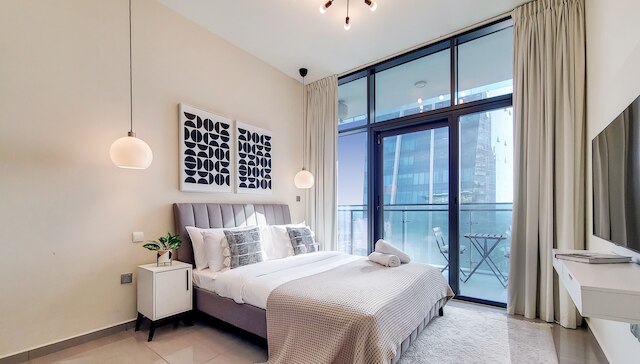 マンジル - モダン 3BR イン ビジネス ベイ ニア ドバイ モール