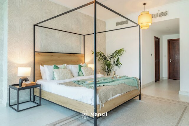 マンジル - スペーシャス 3B ヴィラ ウィズ ブルジ & ファウンテン ビュー