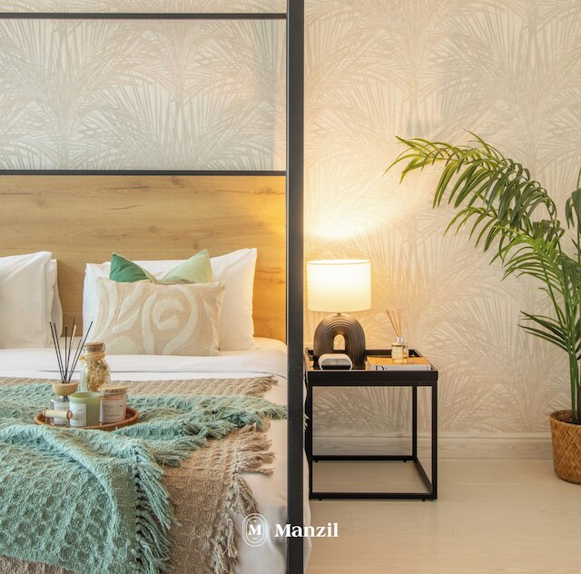 マンジル - スペーシャス 3B ヴィラ ウィズ ブルジ & ファウンテン ビュー