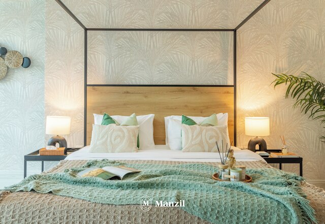 マンジル - スペーシャス 3B ヴィラ ウィズ ブルジ & ファウンテン ビュー