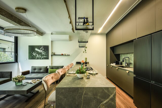 ソフィスティケイテッド・テルアビブ・リトリート 1BRアパート