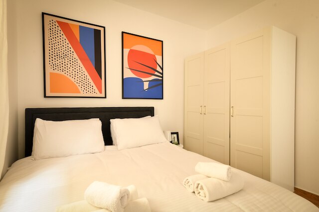 ペットフレンドリー2BRアパート&キッチン