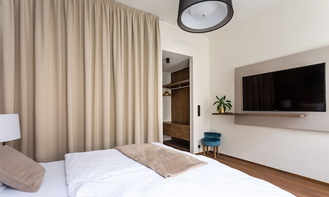 ラグジュアリープラハリバーサイドアパートメント