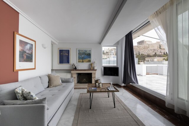 ルック アウト エンシェント アテネ フロム ア ユニーク スポット