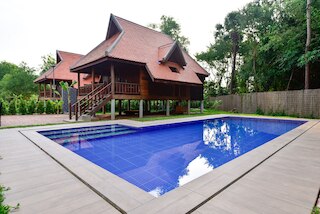 アンコール・ハート・バンガロー - プライベートプール