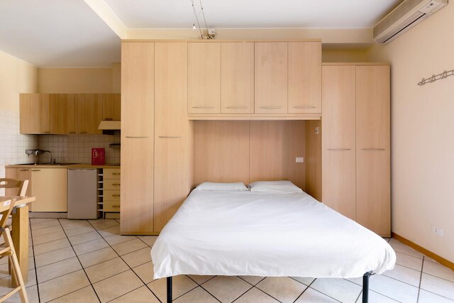 カラリ 9 - ブライト スタジオ ウィズ バルコニー