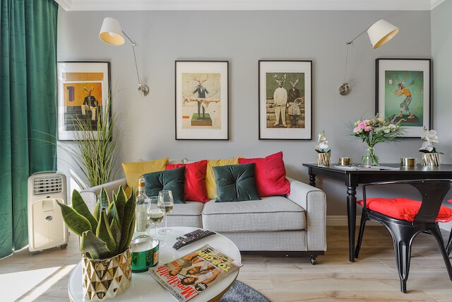 ルミナ アパートメント ウィズ バルコニー ワルシャワ