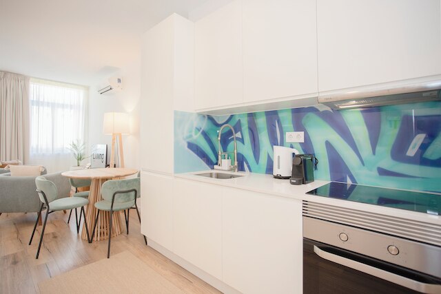 ポルトでリビング - アーバンアートアパートメント