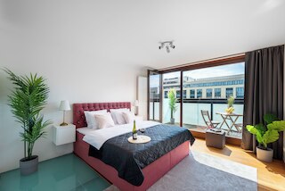 プラハの4ベッドルームアパート