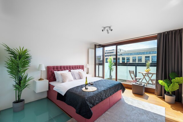 プラハの4ベッドルームアパート