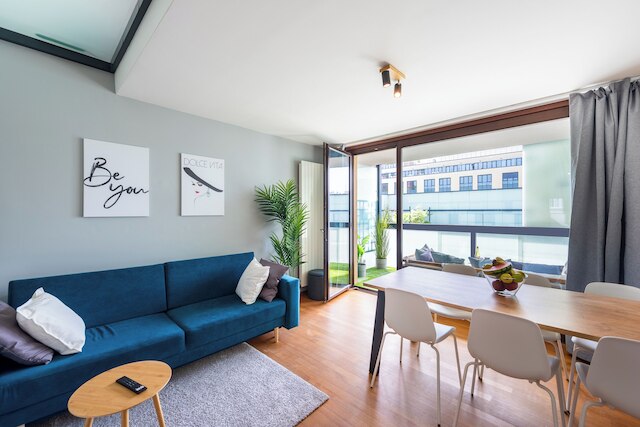 プラハの4ベッドルームアパート