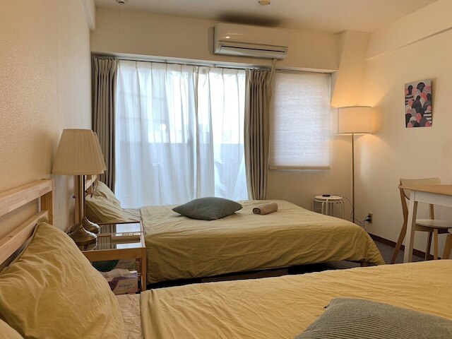 2 Double Bed Heart of Shibuya Up to 4ppl