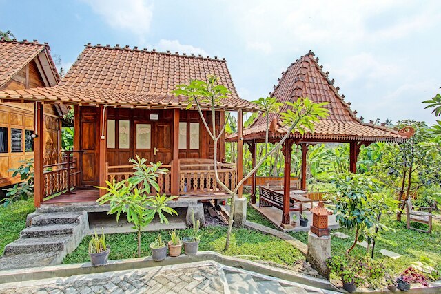 コレクションO 91582グリーンカソンガンコテージ