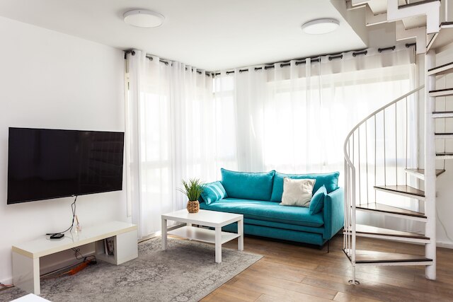 ヒルトンビーチのテラス付きデュプレックス