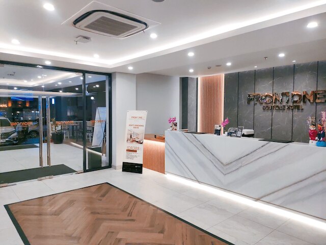 フロントワンブティックホテルタマンアングレック