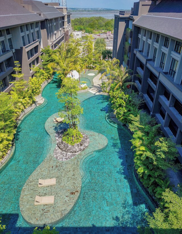 ココテルの電力を供給するヌサ・ドゥア・スイーツ