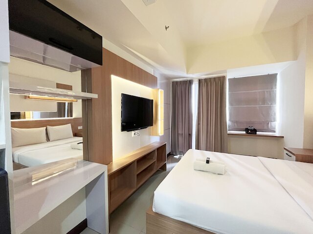 プライム ビュー スタジオ ルーム アット ヴィダ ビュー マカッサル  アパートメント