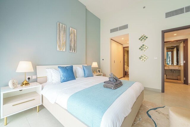 マルコポーロ-ザビールパーク近くのスカイラインビュー付き1BRファニッシュドアパート