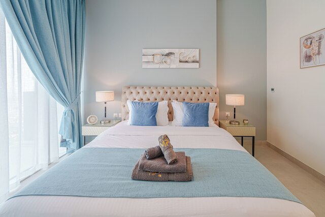 マルコ ポロ - コージー 2BR ウィズ スプレンディッド ドバイ フレーム＆スカイライン ビュー