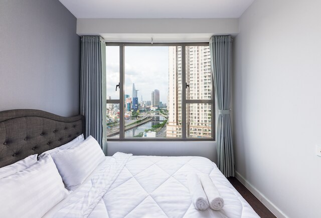 リバーゲートアパートメントインフィニティプール&ジム