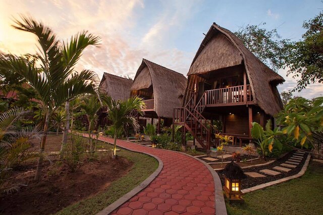 アビアン ハッツ ドリーム ビーチ レンボンガン