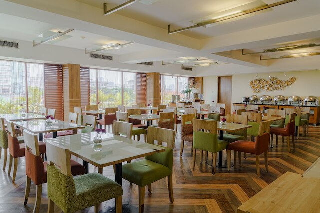 パサー バル マンションにある広々としたスタジオ アパートメント