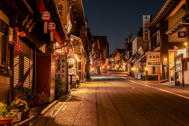 和空 成田山門前
