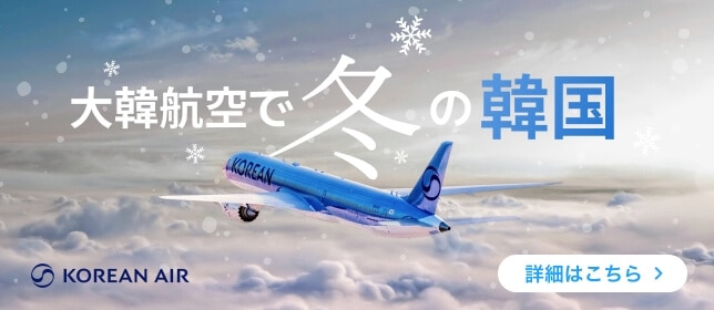 大韓航空で冬の韓国2025