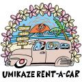 UMIKAZE RENT-A-CARのロゴ