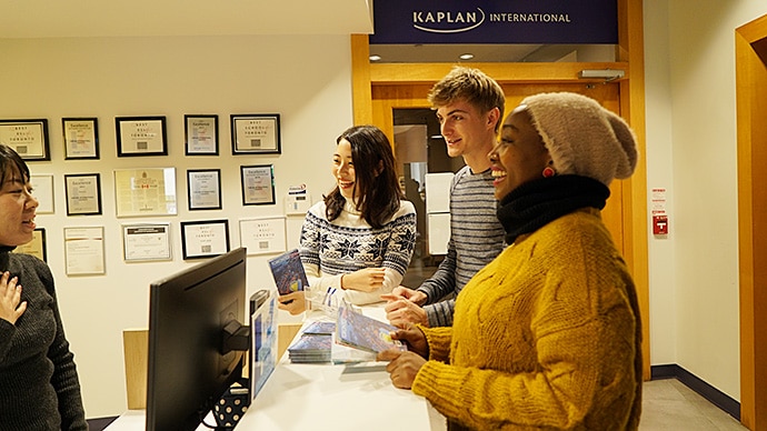 Kaplan International Languages, Torontoの生徒の様子