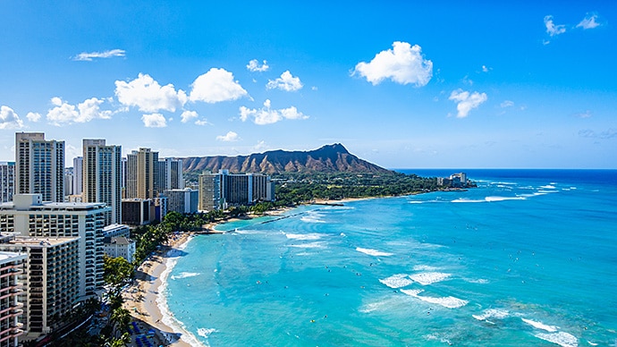 ハワイの風景