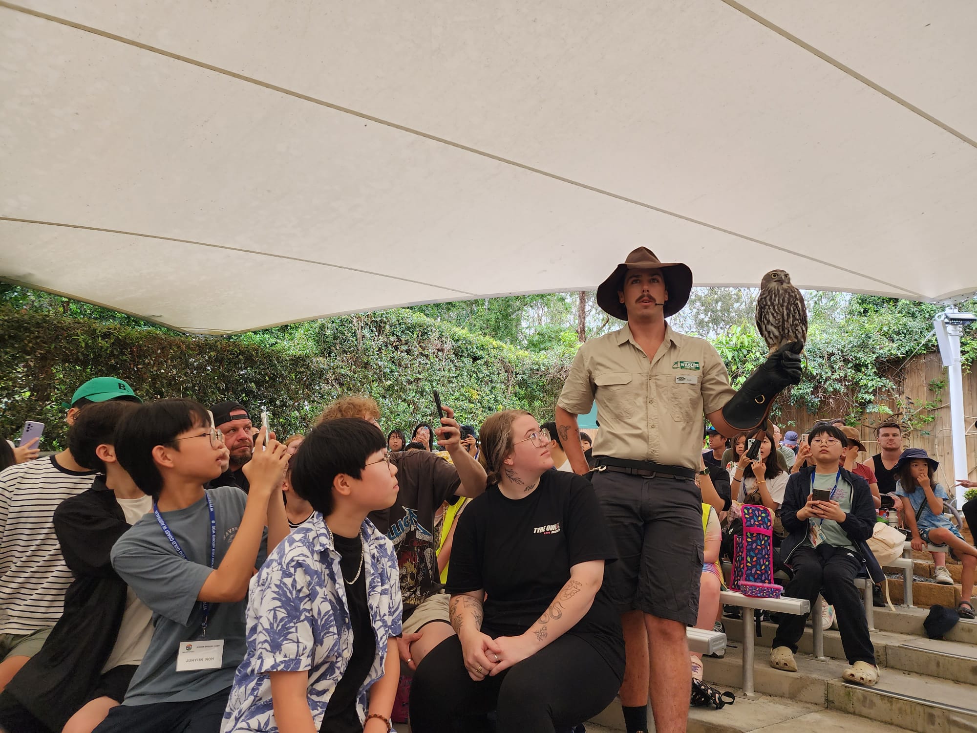 ゴールドコーストでのジュニア留学プログラムでのアクティビティの様子