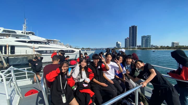 オーストラリアでのヨットアクティビティの様子