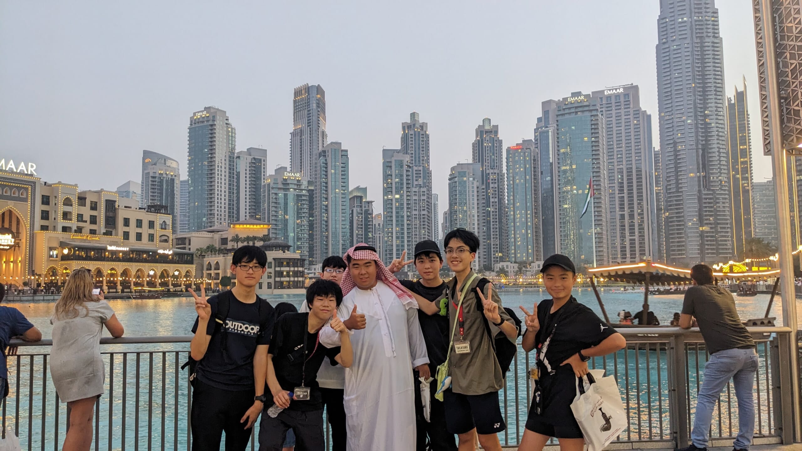 EPIC CAMP DUBAIの生徒の様子