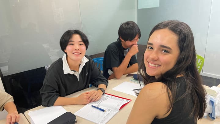 英語レッスンの様子