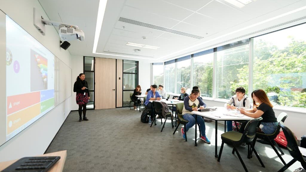 Navitasシドニーハイドパーク校の授業風景