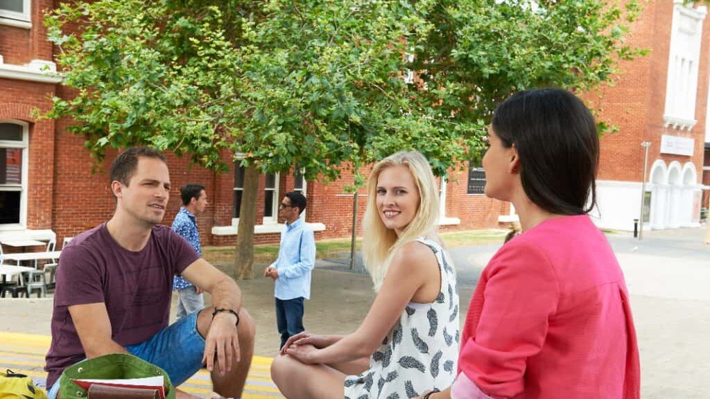 Navitasパース校の生徒