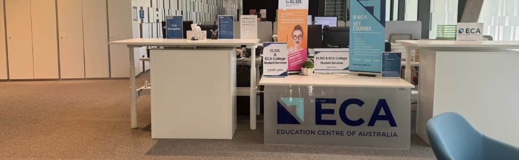 ELSISメルボルン校のレセプション