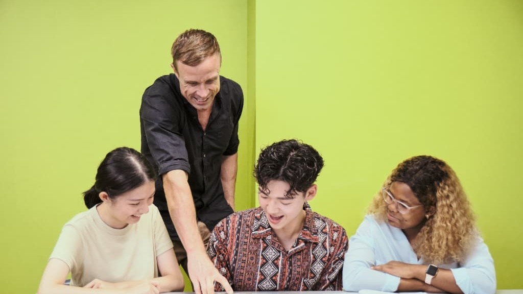 ラングポーツブリスベン校の授業風景